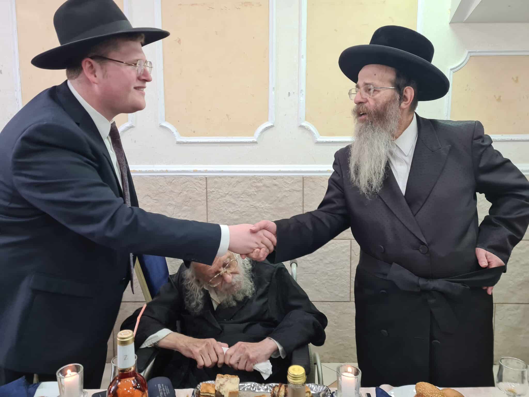 ברית לנכד הגאון ר' אברהם ארלנגר שליט"א