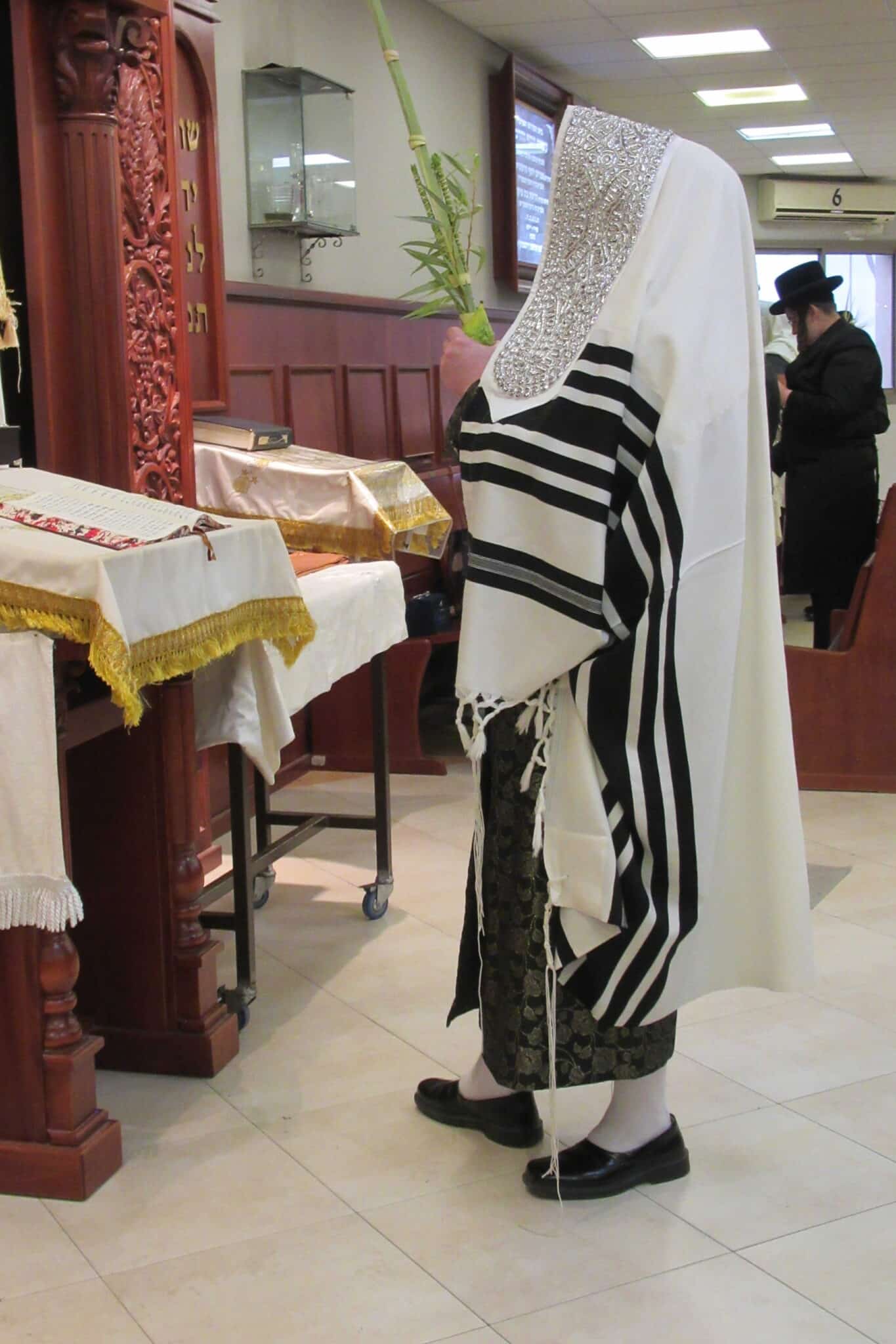 הושענא רבא ונענועים בימי חוה"מ בחצה"ק קרעטשניף