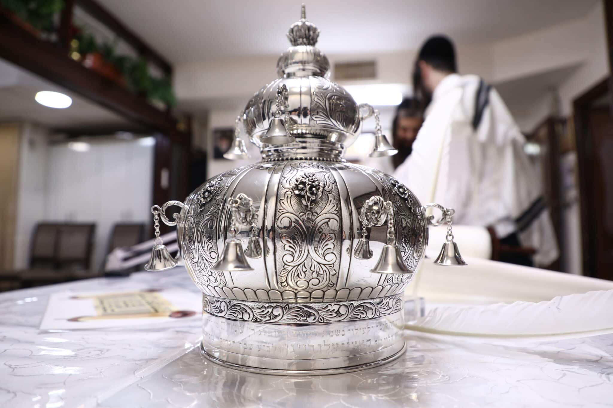 מעמד הכנסת ס"ת לביהמ"ד 'תורה ויראה' • תיעוד