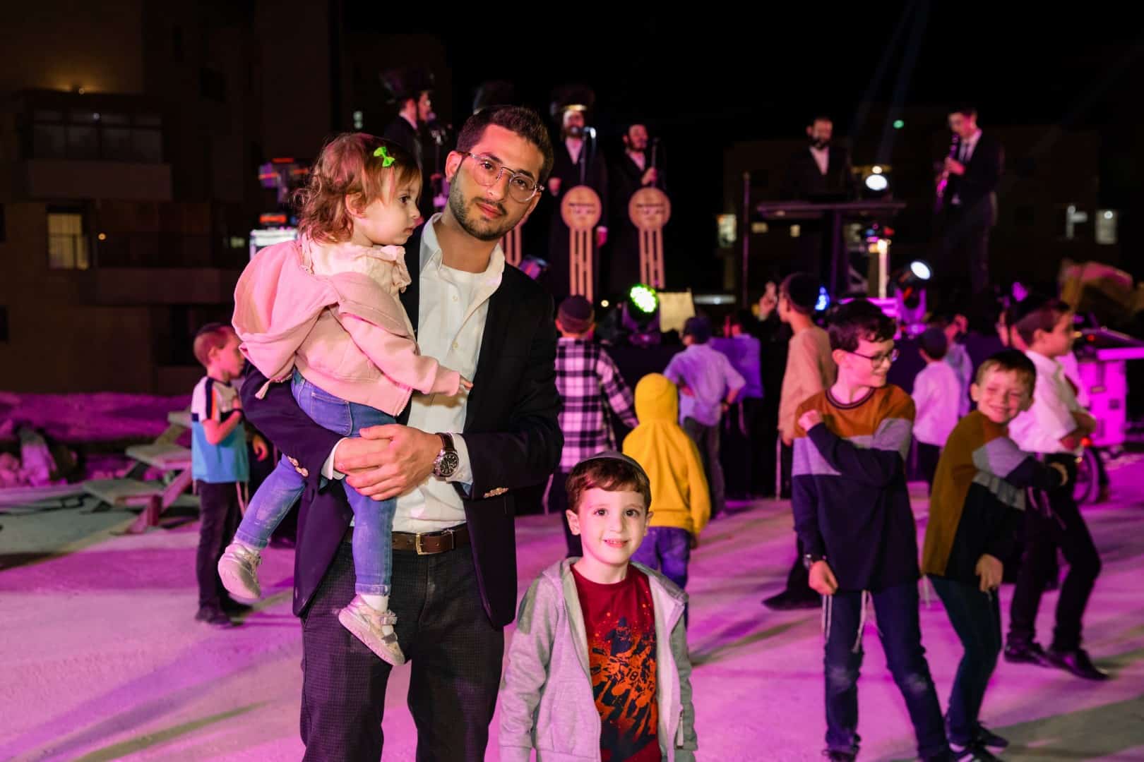 תיעוד מווחד משמחת בית השואבה ברמת בית שמש ד'