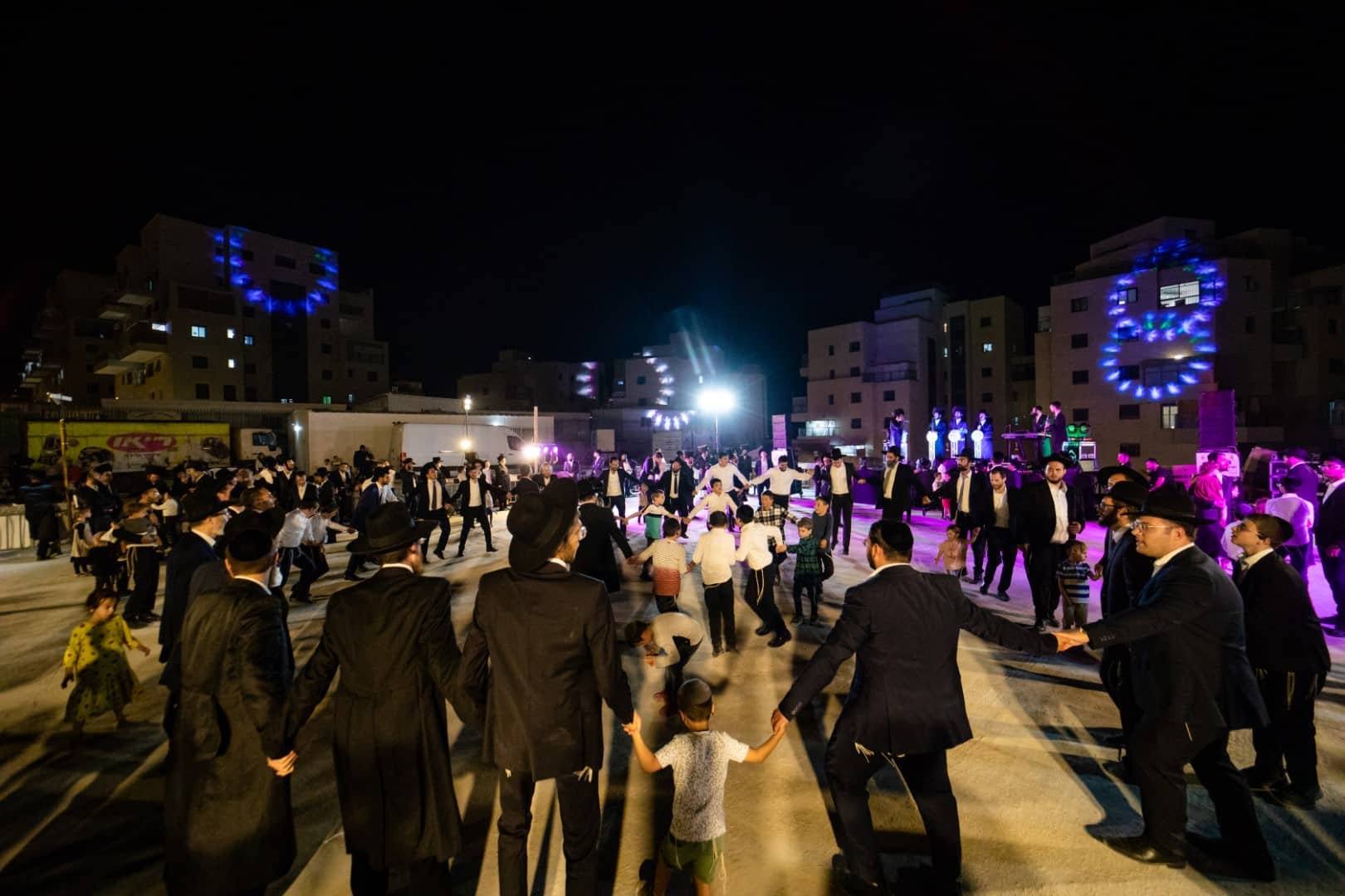 תיעוד מווחד משמחת בית השואבה ברמת בית שמש ד'