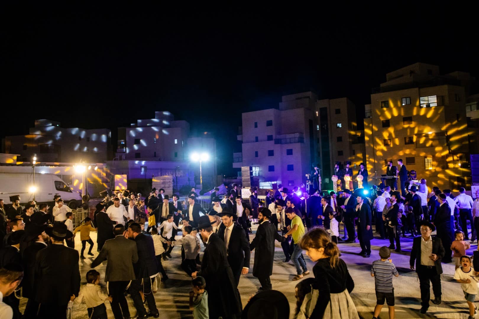 תיעוד מווחד משמחת בית השואבה ברמת בית שמש ד'