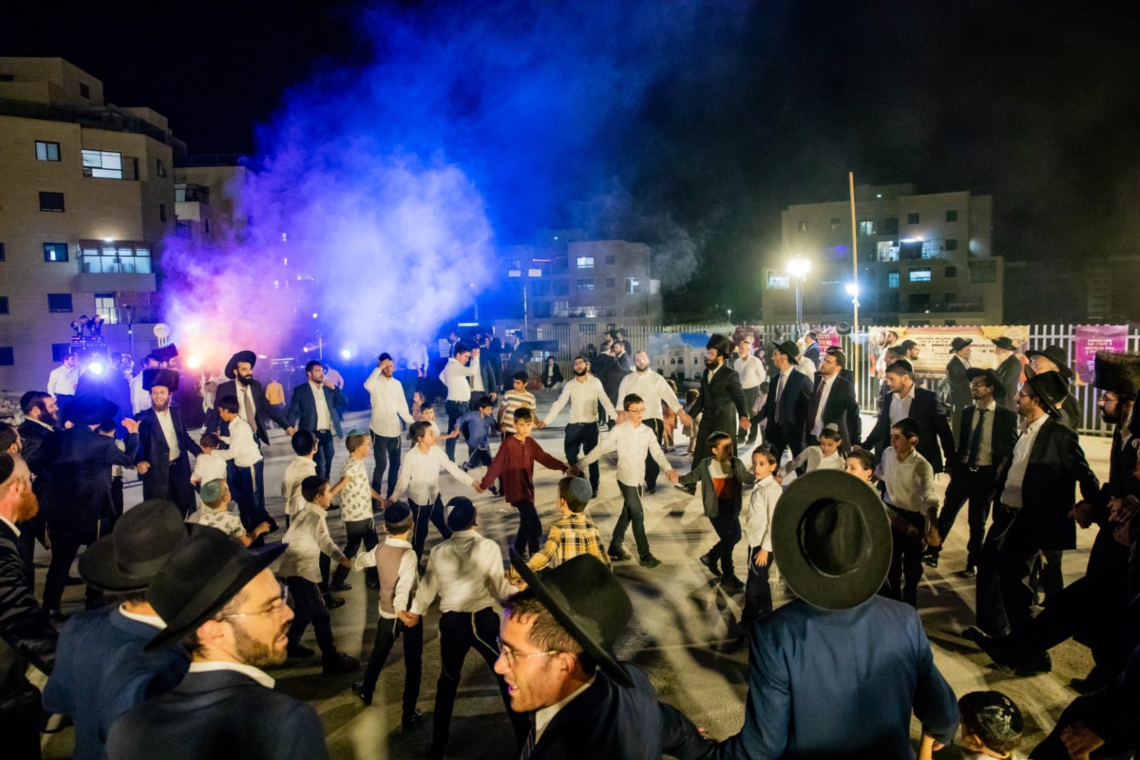 תיעוד מווחד משמחת בית השואבה ברמת בית שמש ד'
