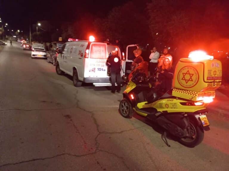 מד"א בעידכון על הפיגוע: גבר נפצע קשה ופונה מחוסר הכרה לבית החולים￼