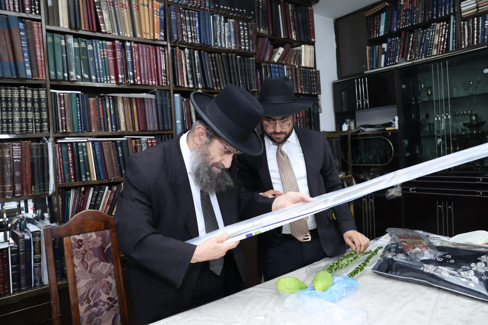 מחיל אל חיל: חברי המועצת וגדולי ישראל בחרו ארבעת המינים