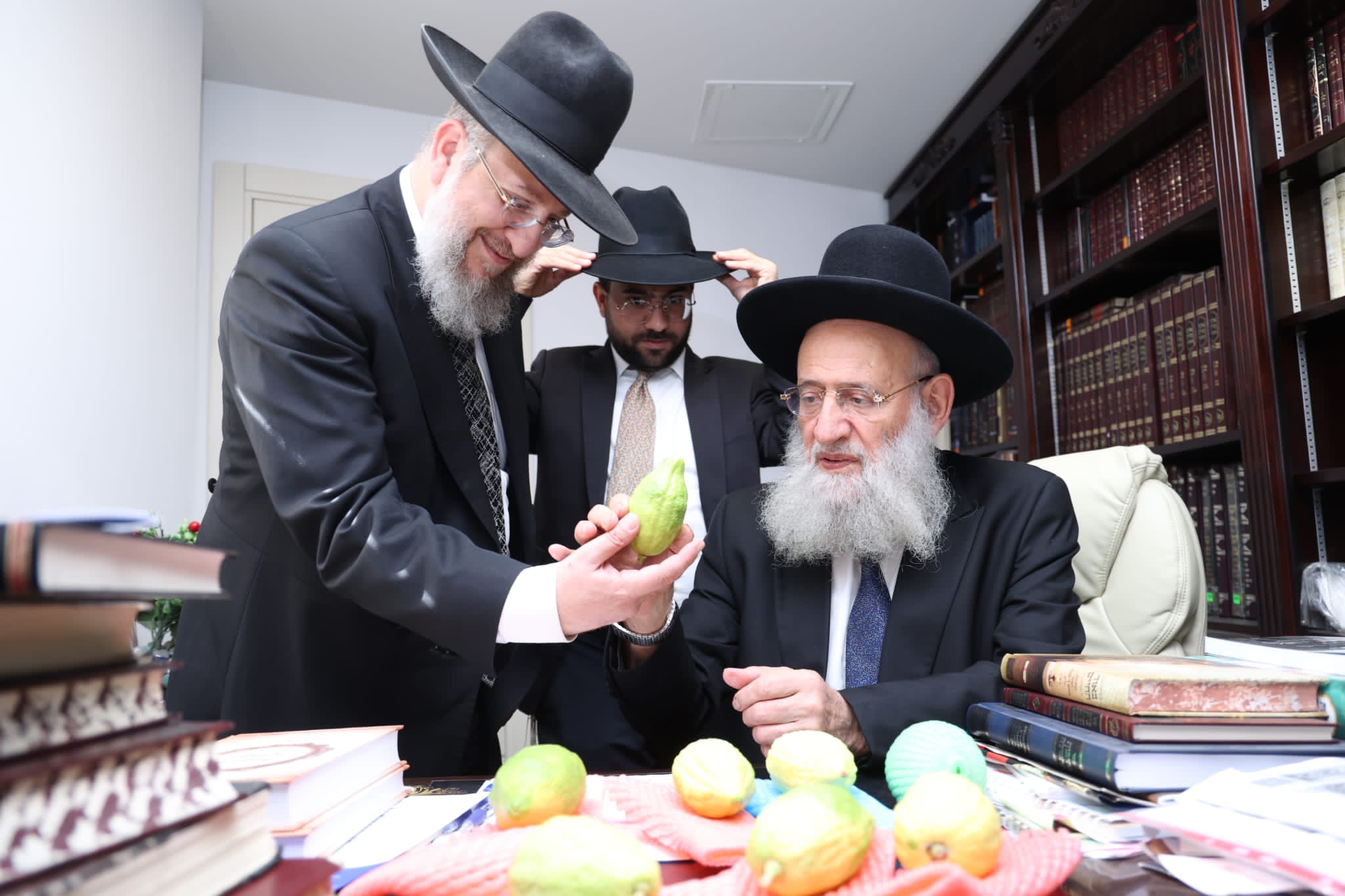 מחיל אל חיל: חברי המועצת וגדולי ישראל בחרו ארבעת המינים