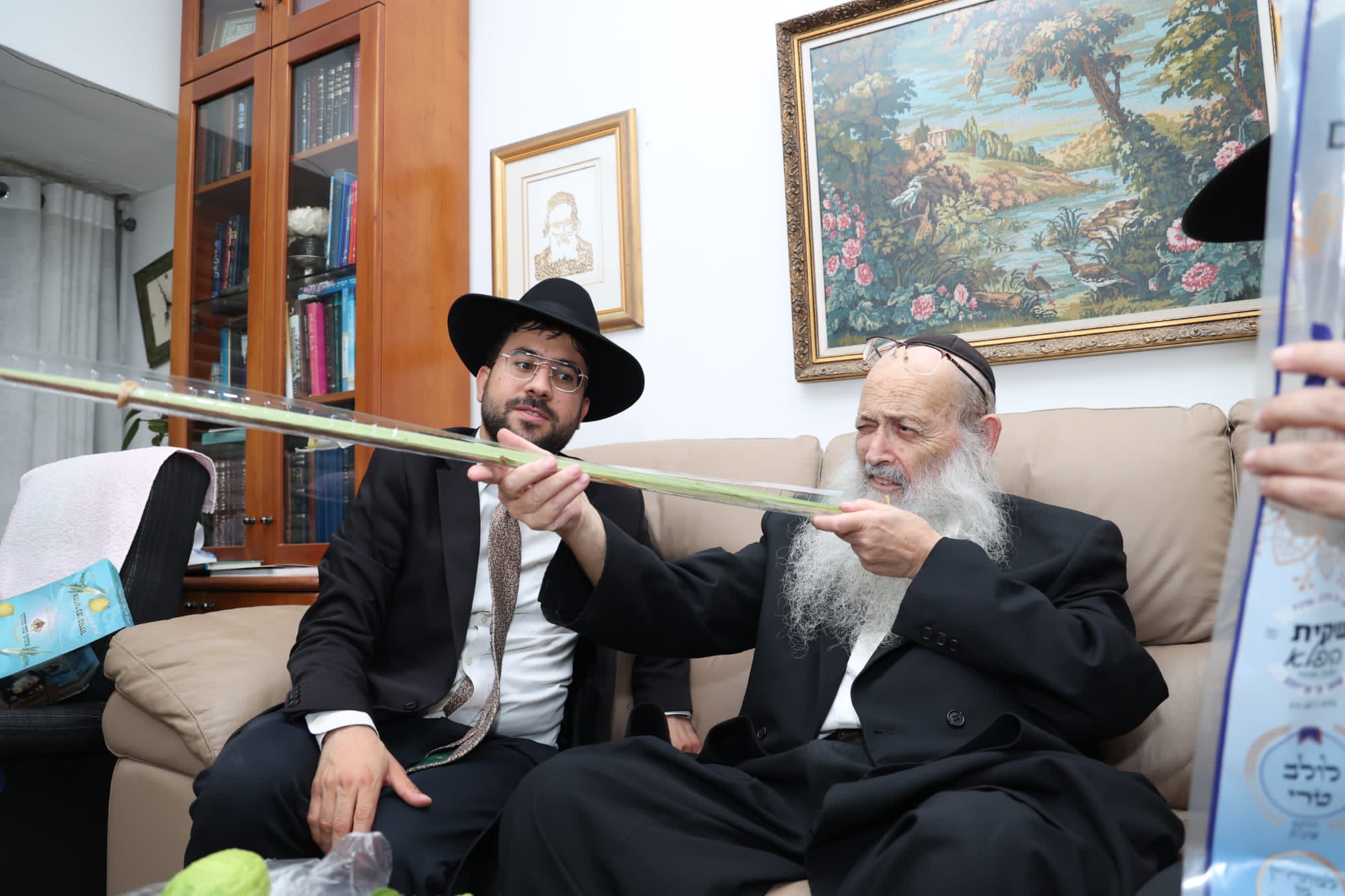 מחיל אל חיל: חברי המועצת וגדולי ישראל בחרו ארבעת המינים