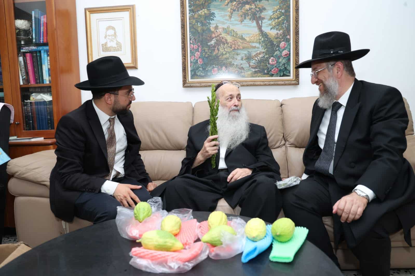 מחיל אל חיל: חברי המועצת וגדולי ישראל בחרו ארבעת המינים