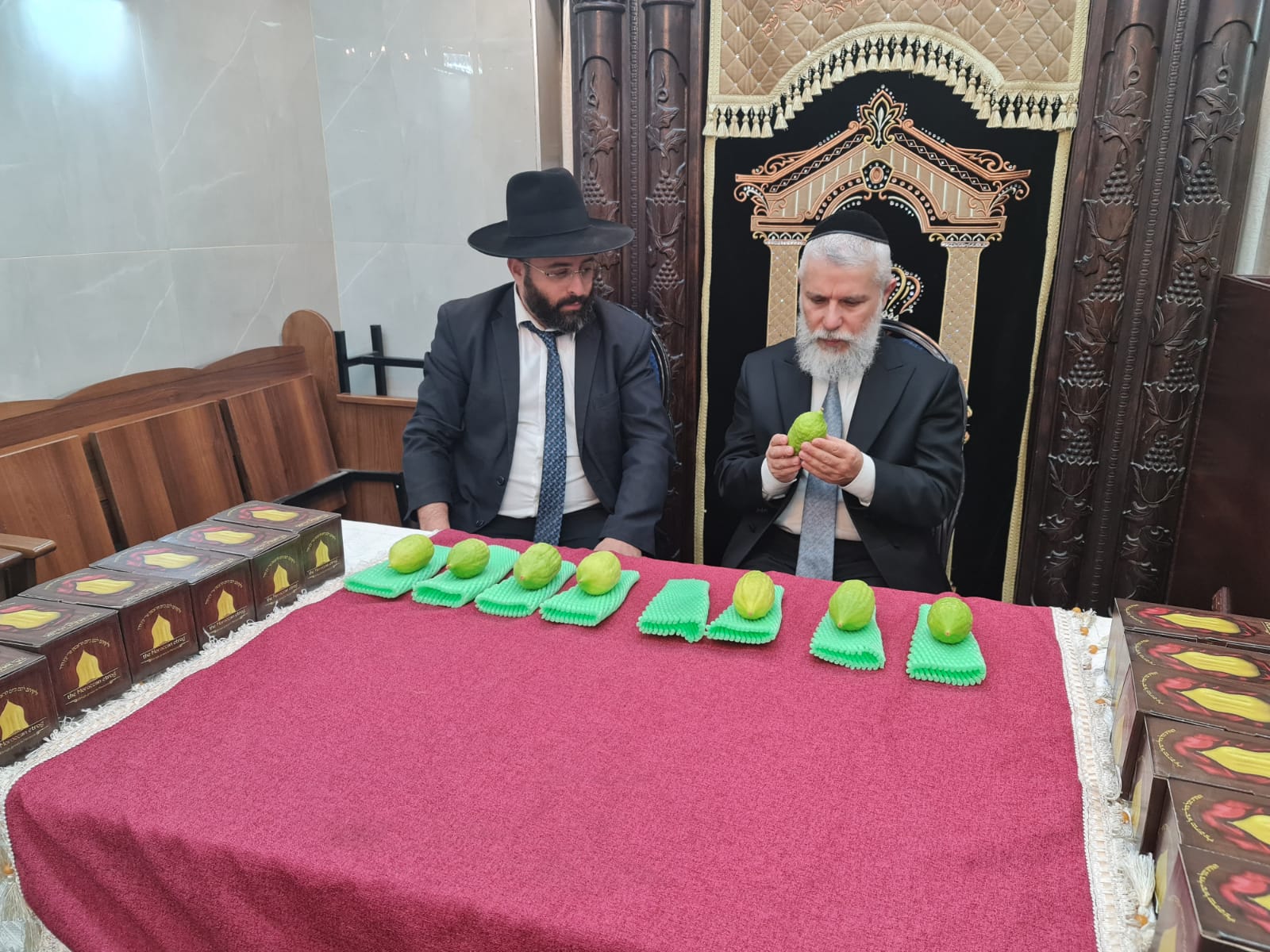 מחיל אל חיל: חברי המועצת וגדולי ישראל בחרו ארבעת המינים