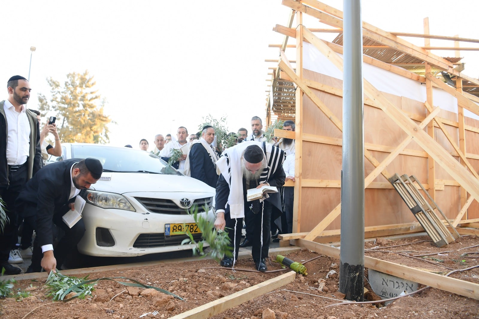 הושענא רבה אצל הגאון רבי שלמה עמאר • תיעוד