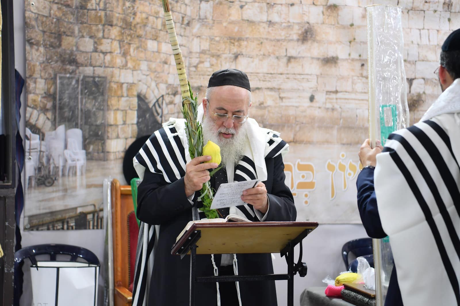 הושענא רבה אצל הגאון רבי שלמה עמאר • תיעוד