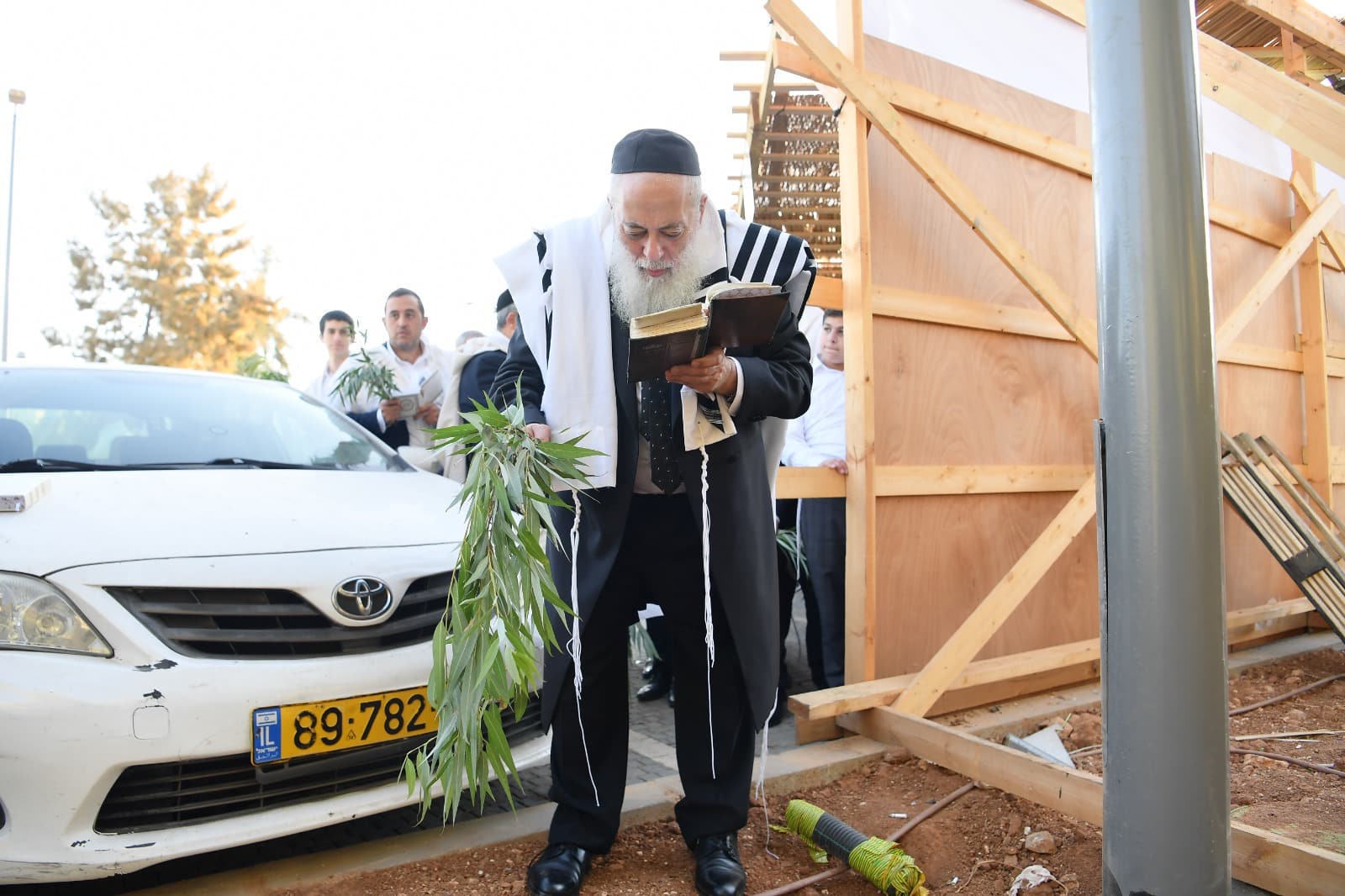 הושענא רבה אצל הגאון רבי שלמה עמאר • תיעוד