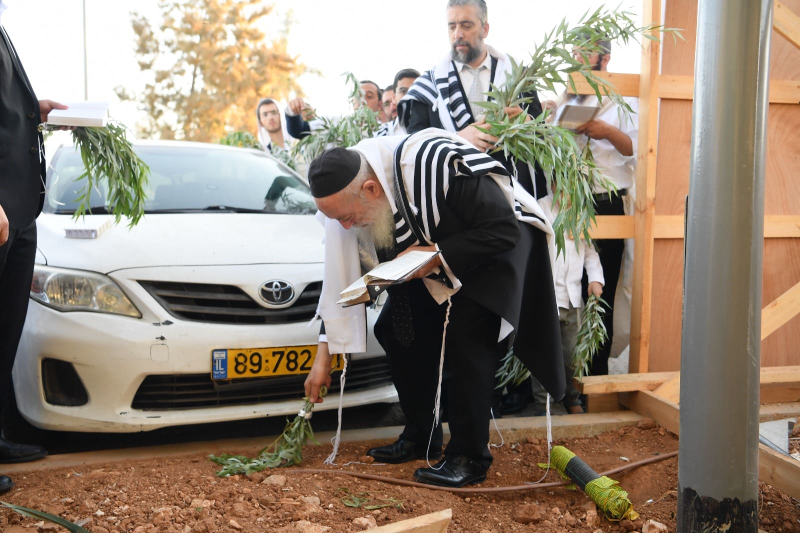 הושענא רבה אצל הגאון רבי שלמה עמאר • תיעוד