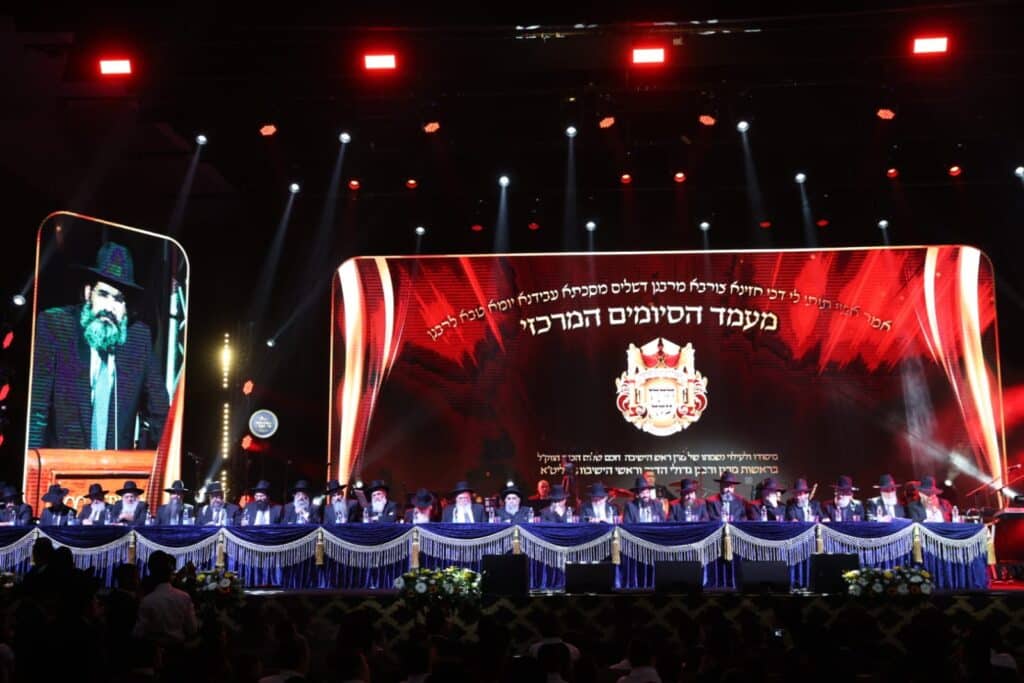 תיעוד ענק: גדולי הזמר החסידי הרעידו את 'בנייני האומה'