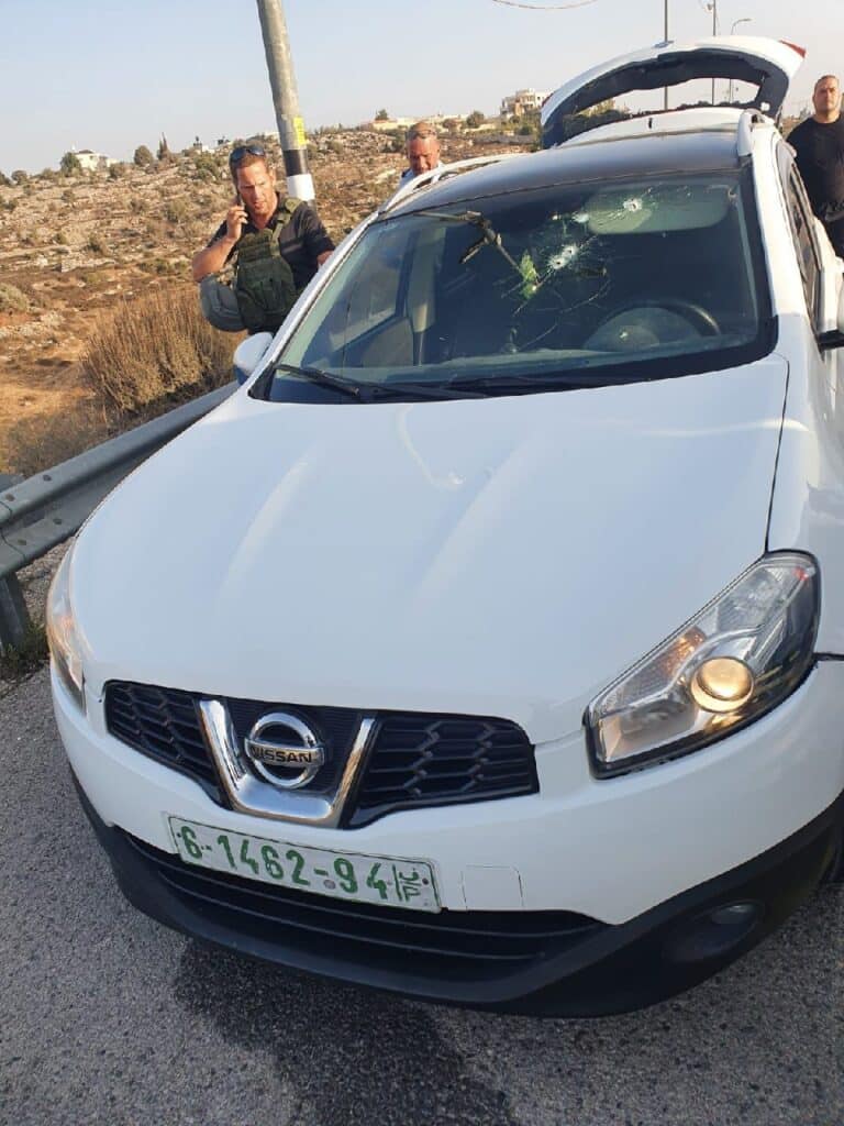 פיגוע דריסה בכביש 60 סמוך לעפרה