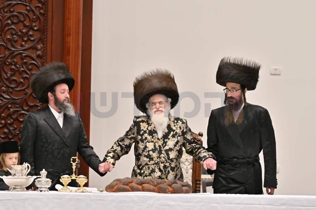 חג הסוכות בחצר הקודש ויזניץ • צפו בגלריה: