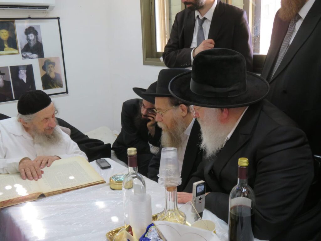 תיעוד: הקבלת פני רבו אצל מרן הגר"ד לנדו