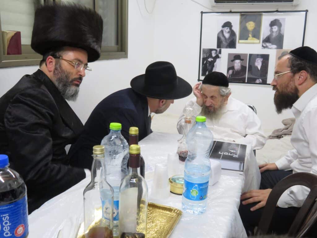 תיעוד: הקבלת פני רבו אצל מרן הגר"ד לנדו