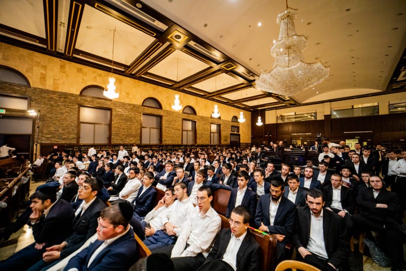 בהשתתפות הגרב"מ אזרחי: אלפי לומדים סיימו את מסכת 'סוכה'