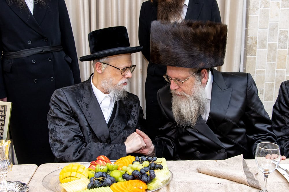 שמחת הבר מצוה לבן הרב ג חיים מאיר הגר שליט''א ר''מ בישיבת סערט ויז'ניץ חיפה