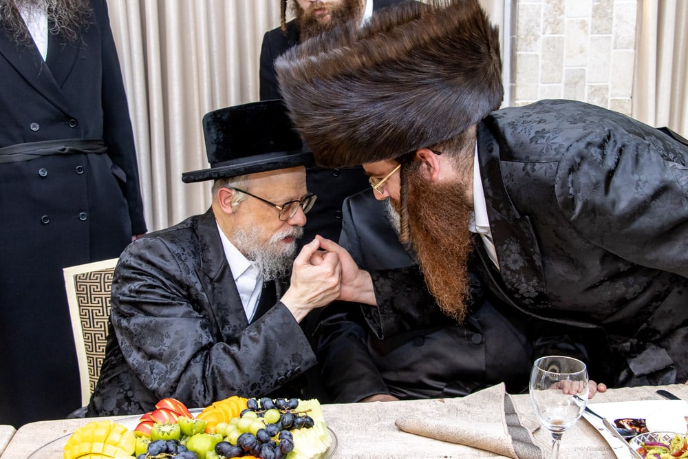 שמחת הבר מצוה לבן הרב ג חיים מאיר הגר שליט''א ר''מ בישיבת סערט ויז'ניץ חיפה