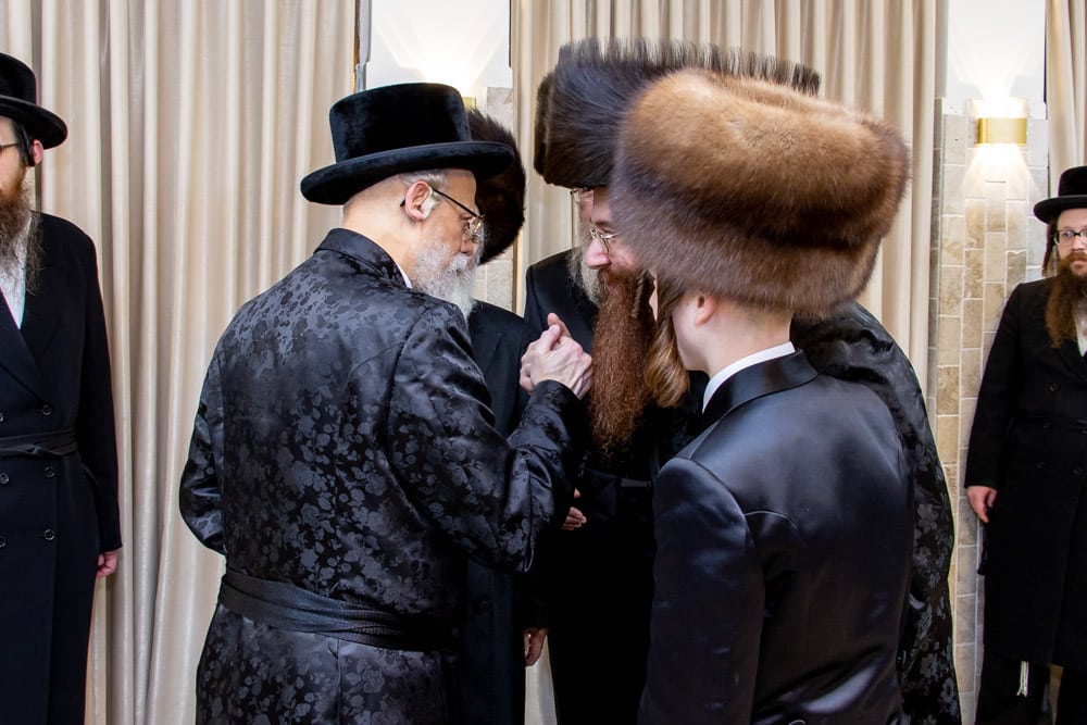 שמחת הבר מצוה לבן הרב ג חיים מאיר הגר שליט''א ר''מ בישיבת סערט ויז'ניץ חיפה