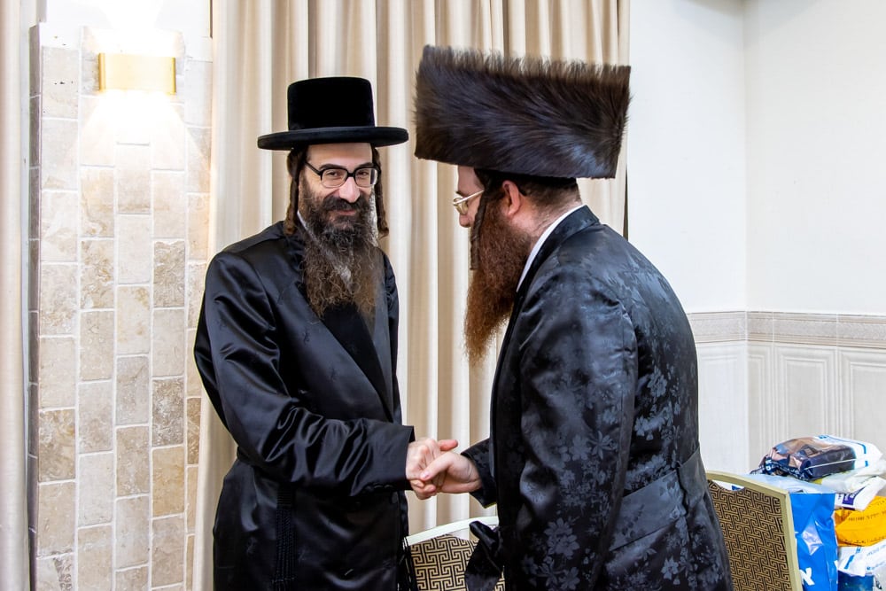 שמחת הבר מצוה לבן הרב ג חיים מאיר הגר שליט''א ר''מ בישיבת סערט ויז'ניץ חיפה