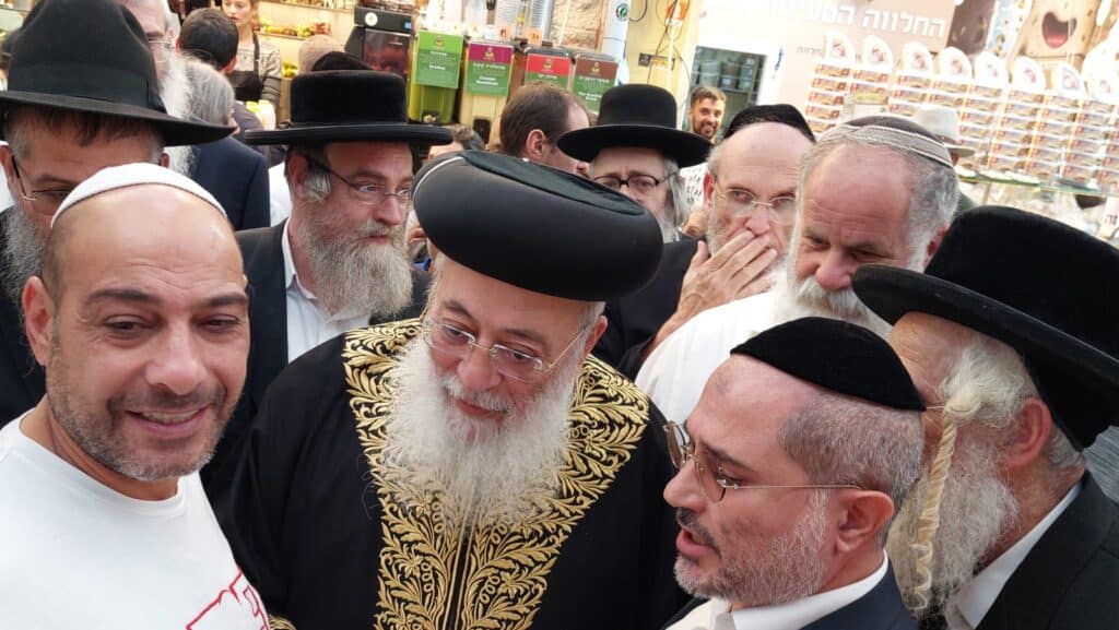 הראשון לציון עודד את הסוחרים במחנה יהודה להקדים את סגירת החנויות