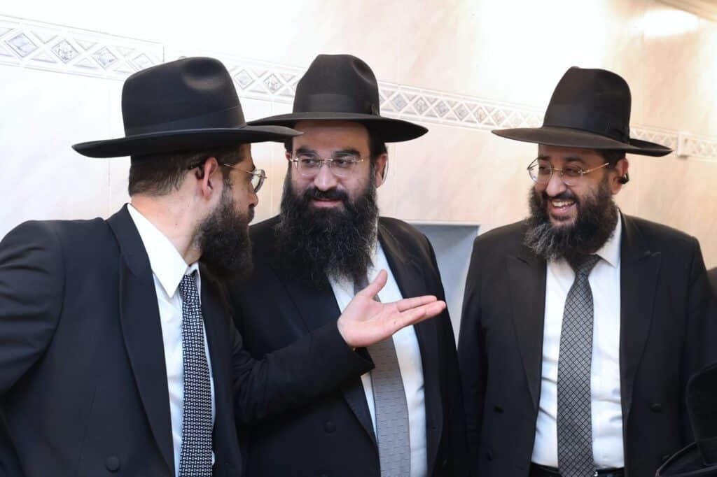 בבני ברק חגגו שבע ברכות לנכדת המרא דאתרא 