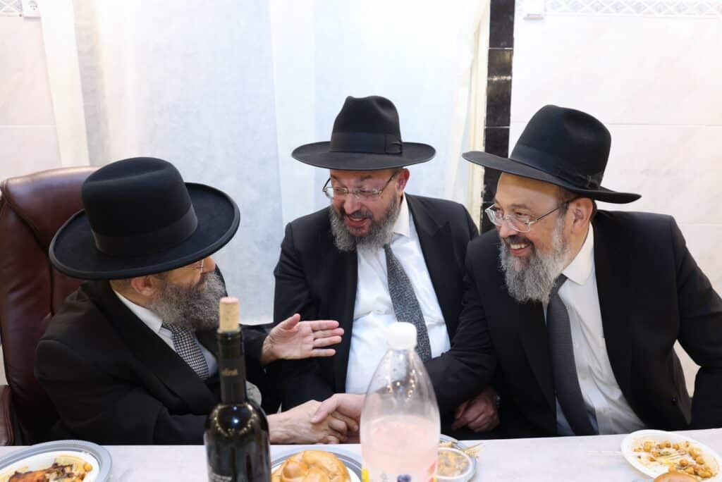 בבני ברק חגגו שבע ברכות לנכדת המרא דאתרא 