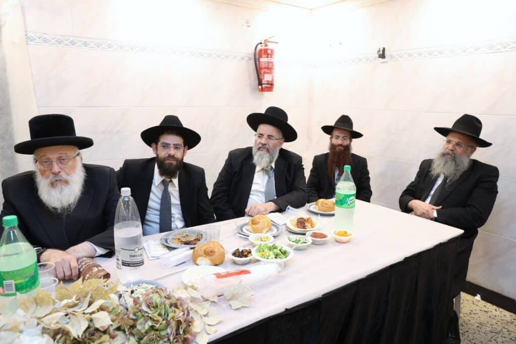 בבני ברק חגגו שבע ברכות לנכדת המרא דאתרא 