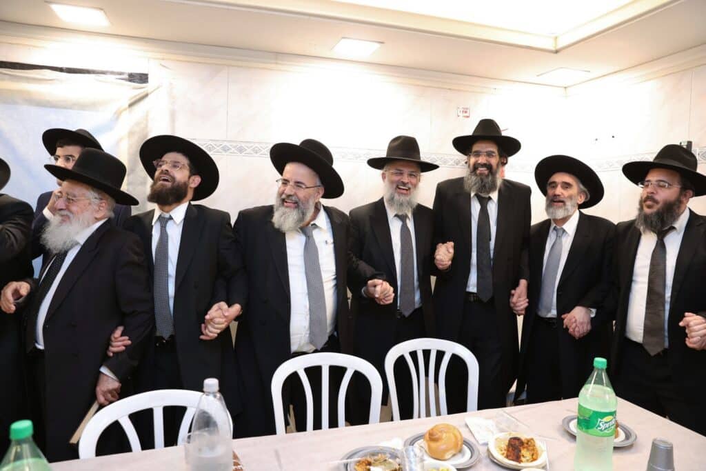 בבני ברק חגגו שבע ברכות לנכדת המרא דאתרא 