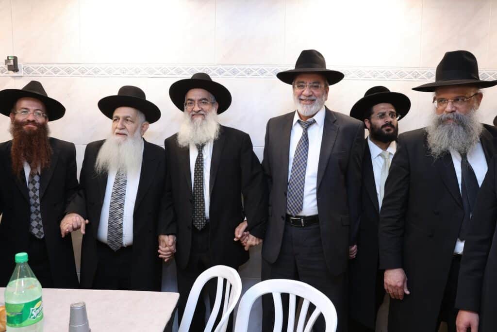 בבני ברק חגגו שבע ברכות לנכדת המרא דאתרא 