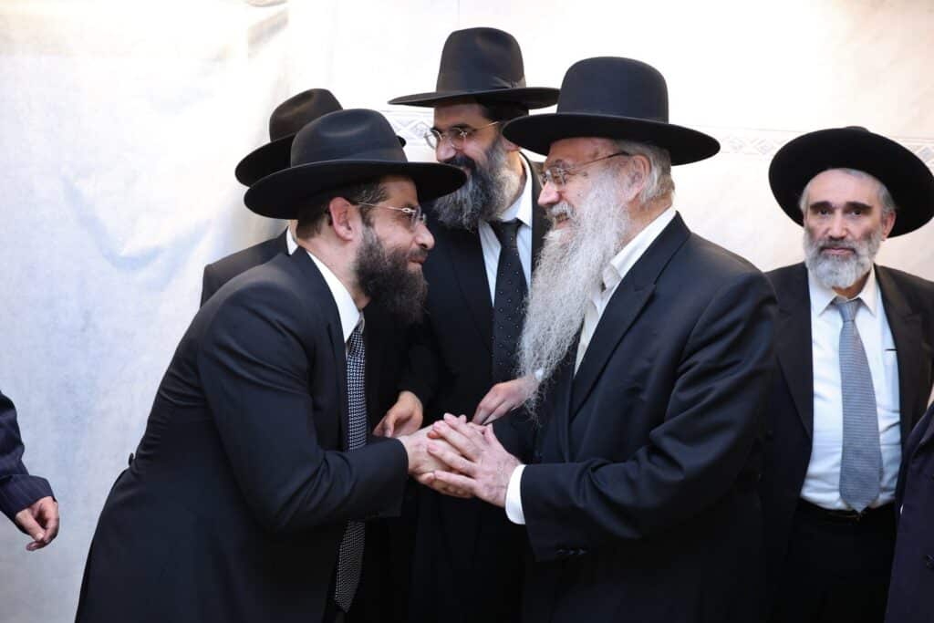 בבני ברק חגגו שבע ברכות לנכדת המרא דאתרא 