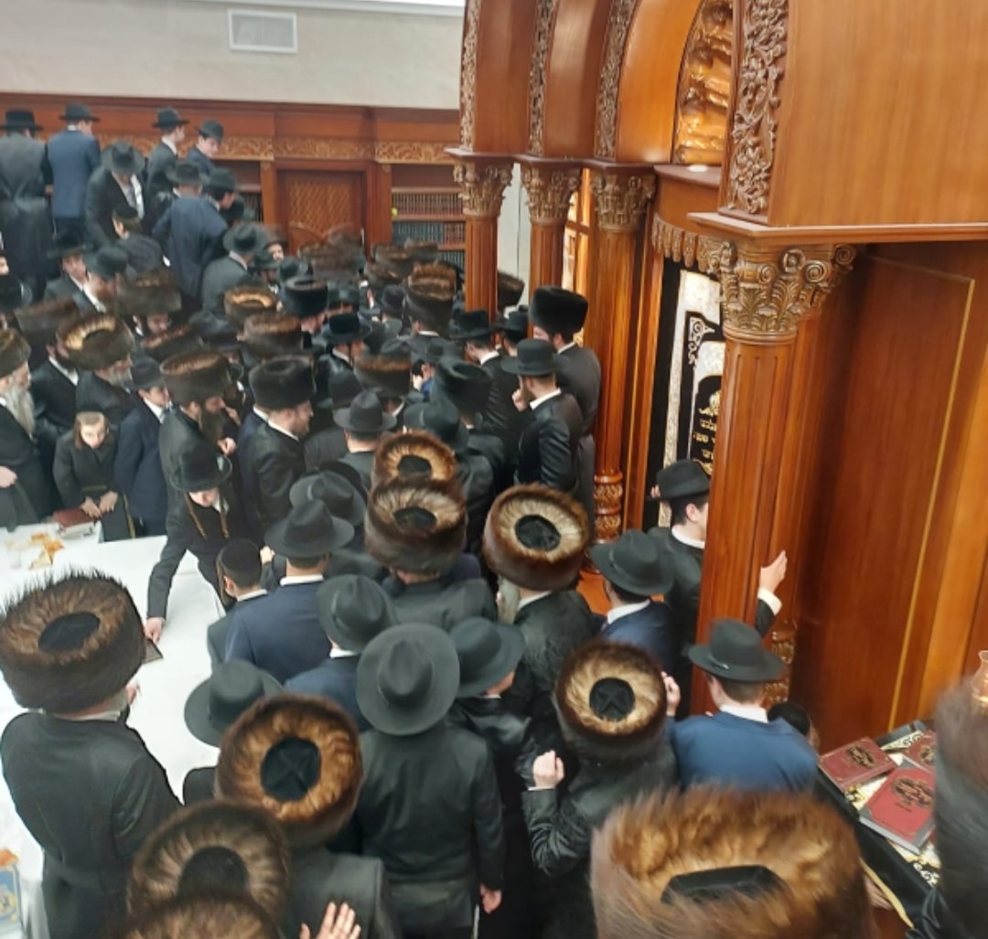 סיקור מורחב: חסידי סאדיגורה בארה"ב התאחדו השבת בלייקוד