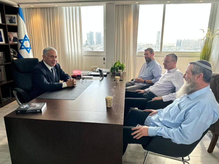 "ברוח טובה": יו"ר נועם נפגש עם נתניהו