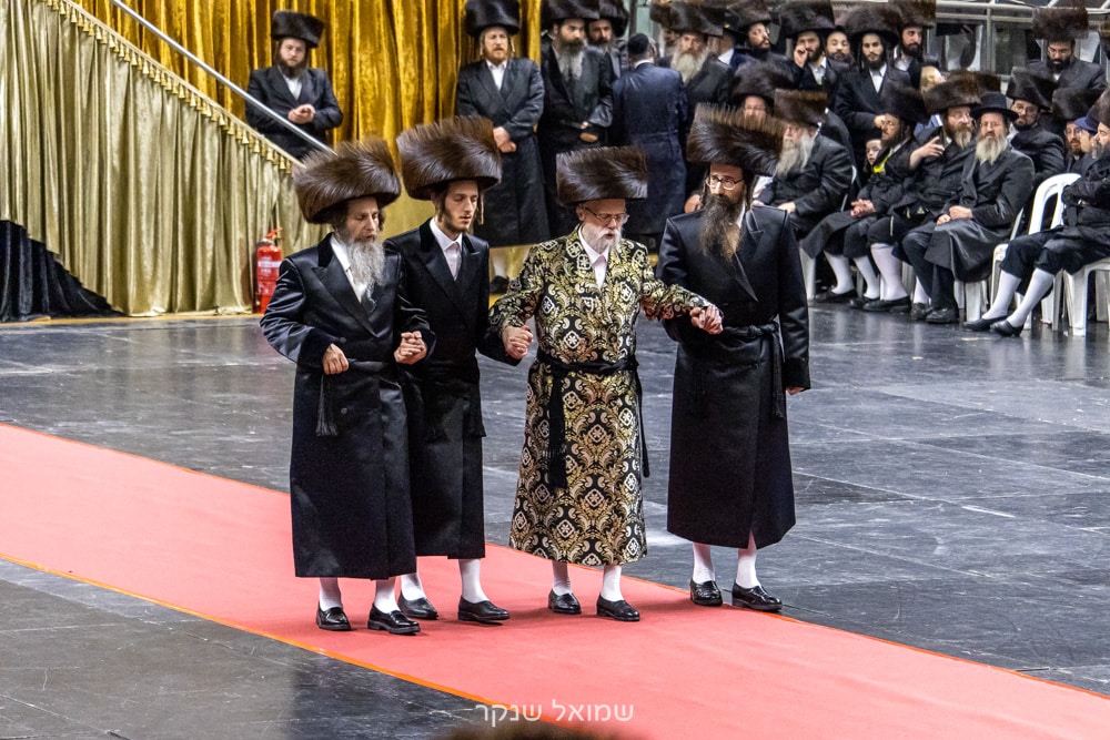 תיעוד ענק : שמחת בית סערט ויז'ניץ