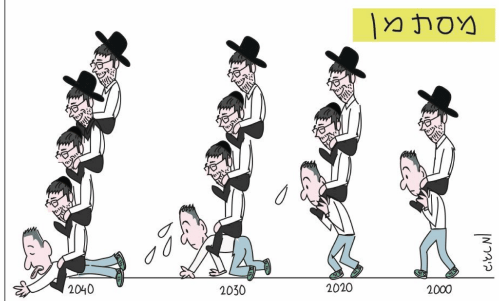 בוקר של הסתה נגד החרדים: קריקטורה אנטישמית וכתבה מרושעת בוקר של הסתה נגד החרדים: קריקטורה אנטישמית וכתבה מרושעת