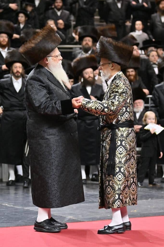 שמחת החתונה בחצרות סערט ויזניץ' -ויזניץ' -אונגוואר