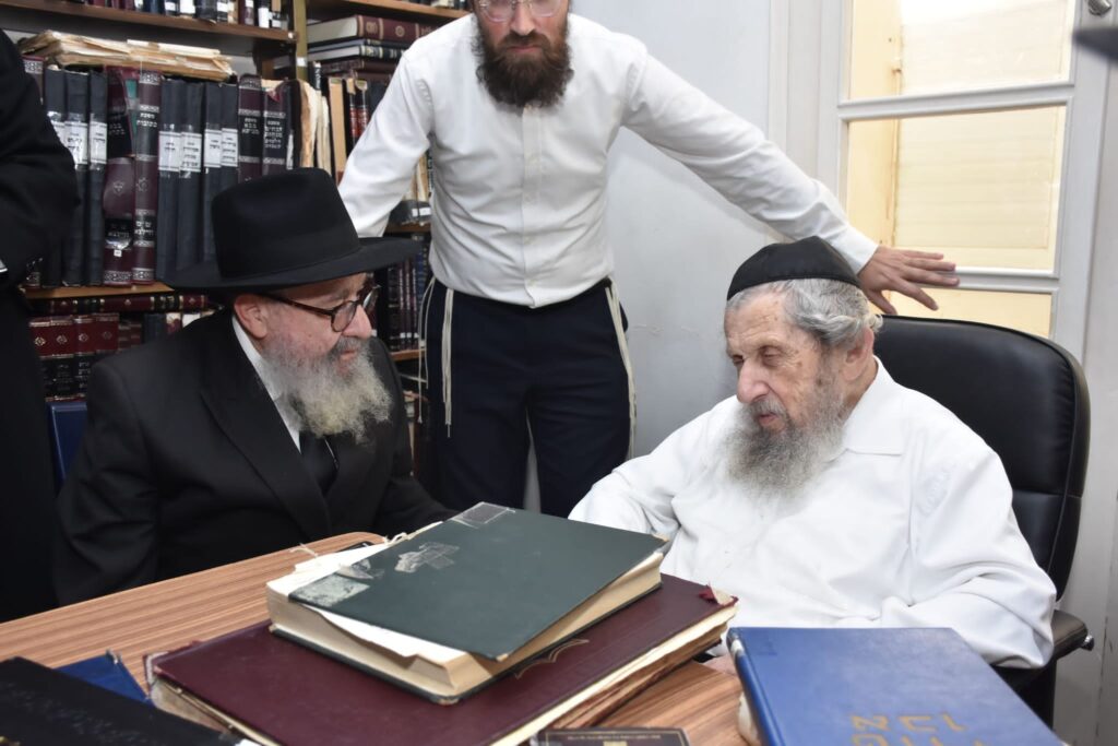 מה היה בביקור החוזר אצל האדמו"רים?