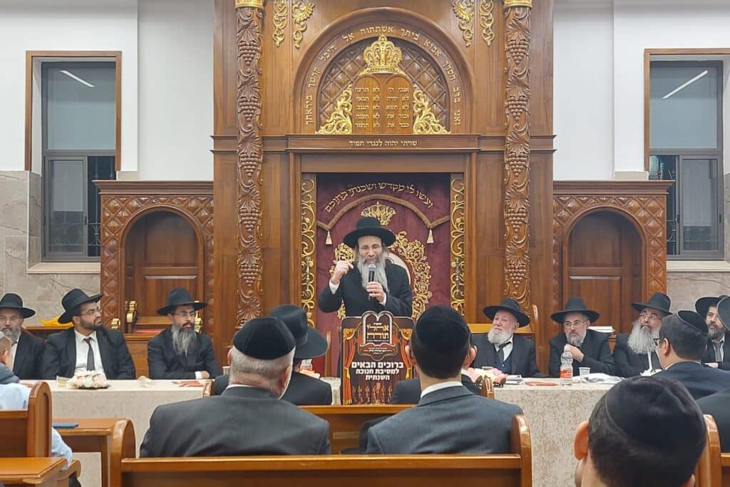 בישיבה לצעירים ערכו סיומי מסכתות