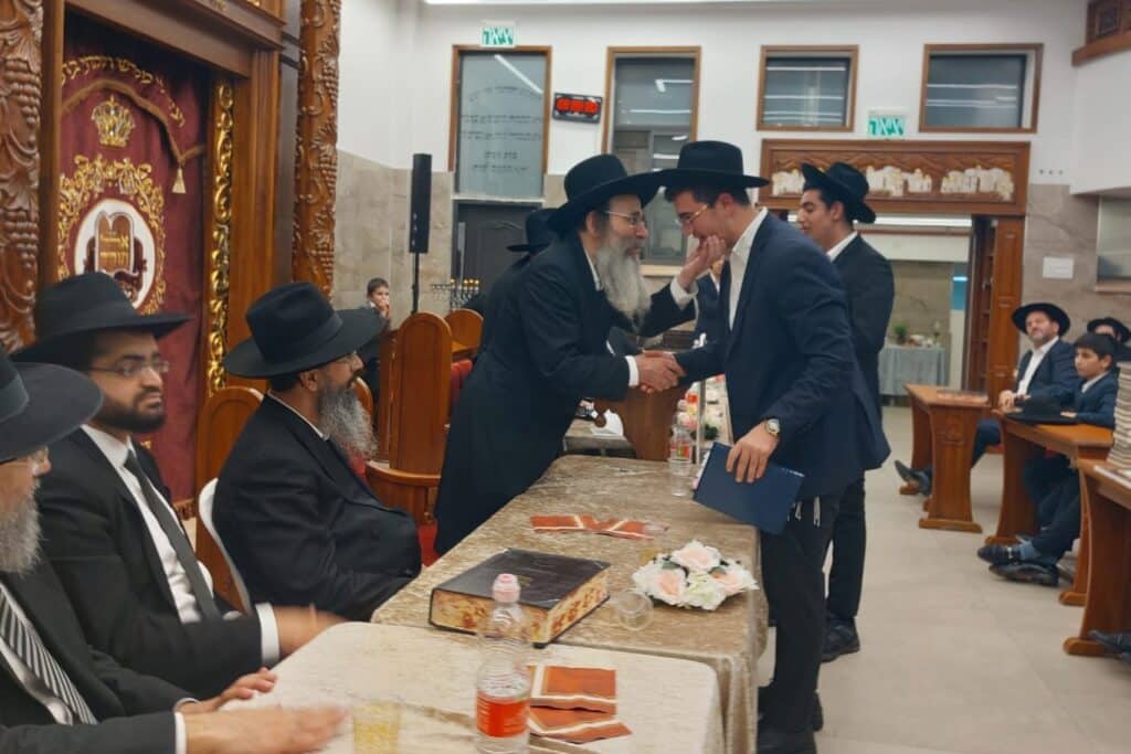 בישיבה לצעירים ערכו סיומי מסכתות