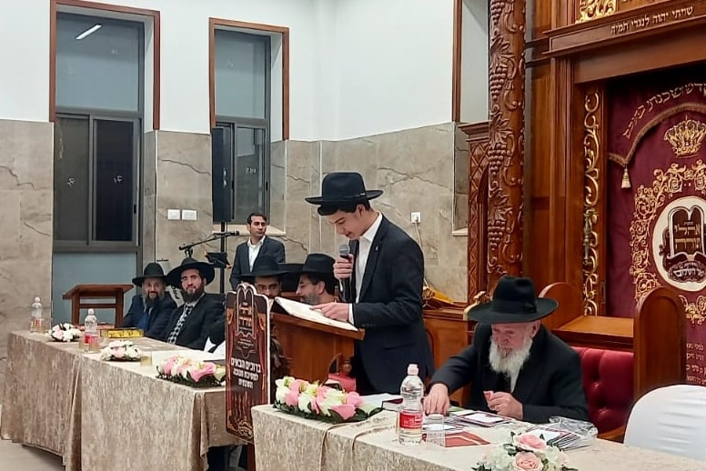 בישיבה לצעירים ערכו סיומי מסכתות