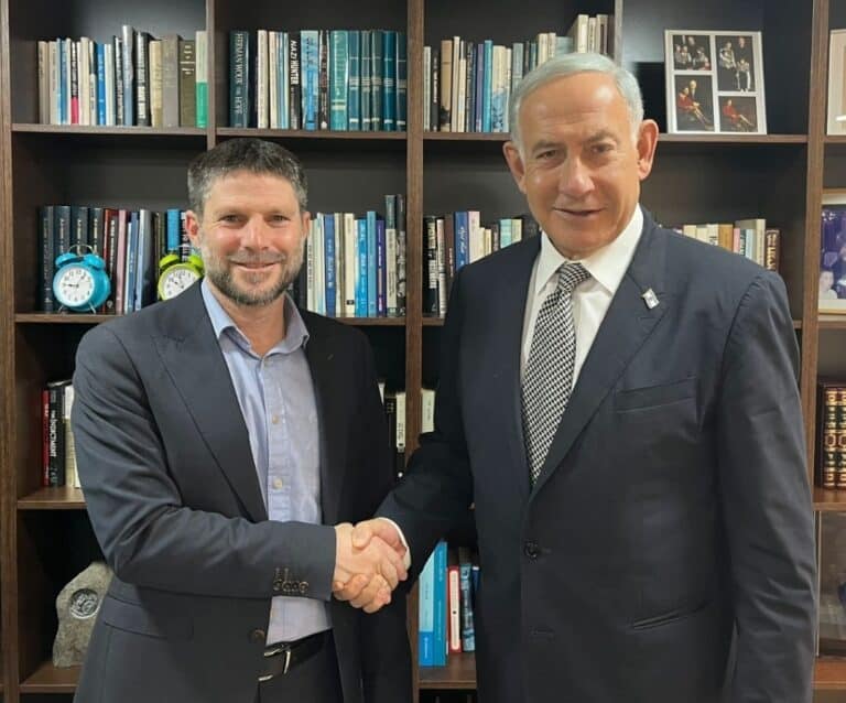 בשעה טובה: הושג הסכם בין נתניהו לסמוטריץ'