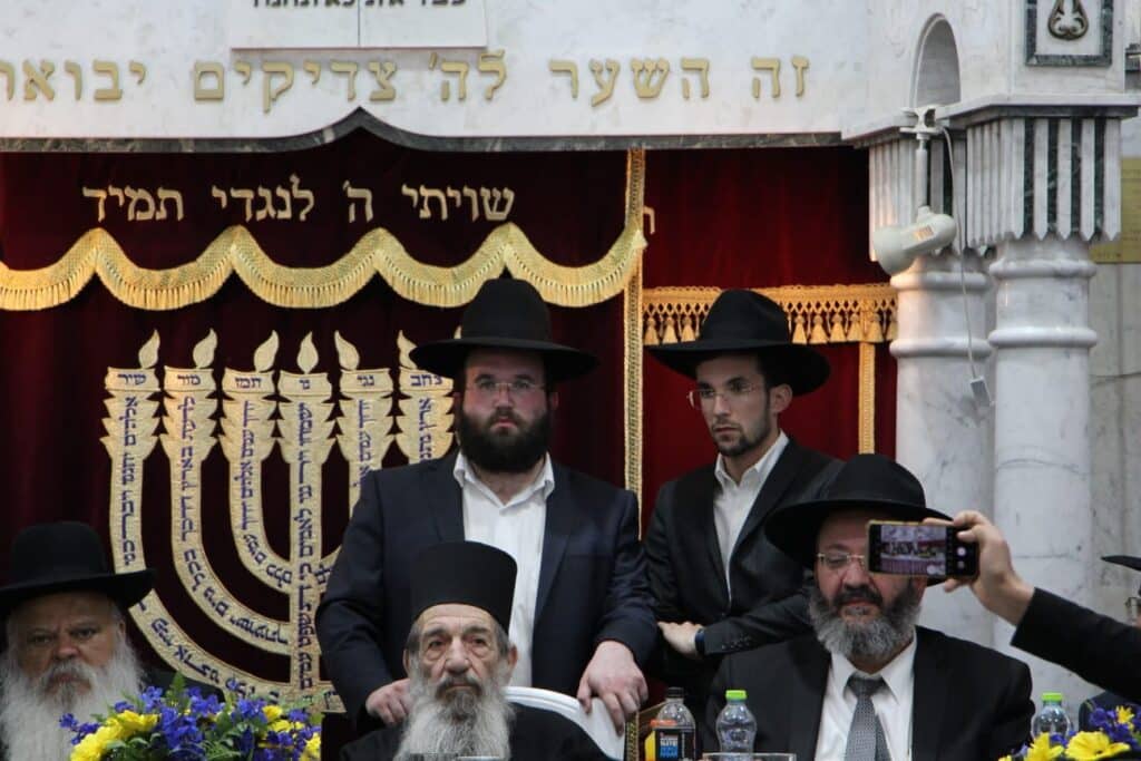 בחורי הישיבה חגגו חנוכה עם חכם בן שמעון