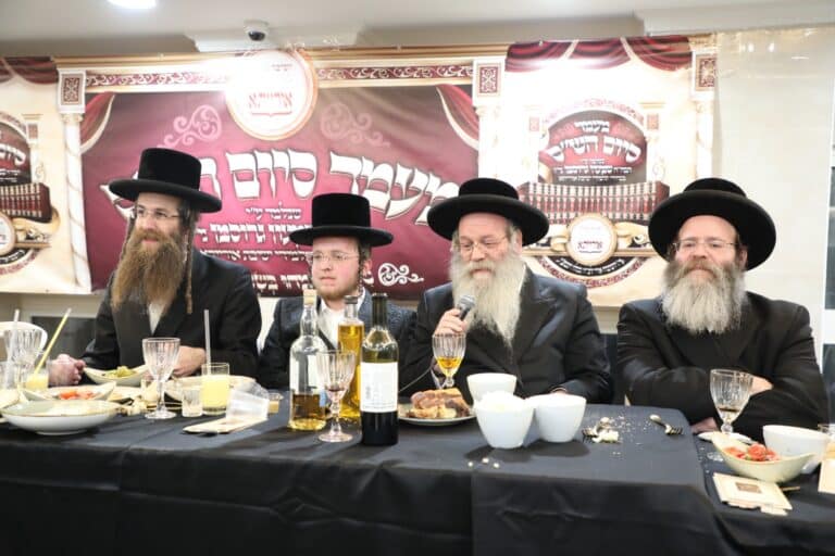 באש קודש נחגג מעמד סיום הש"ס של תלמיד ישיבת "אורייתא"