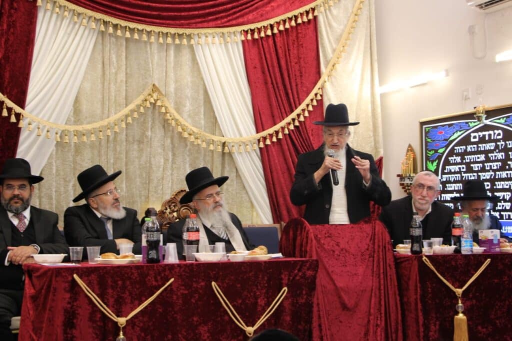 בהשתתפות הראשל"צ: הכינוס המרכזי של בית הכנסת