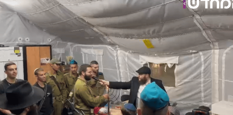 תושבי מודיעין עילית הקפיצו את החיילים במוצב הצבאי