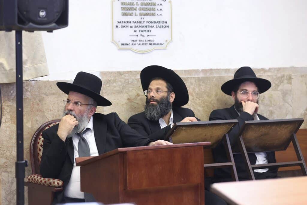 הגרב"ד פוברסקי ספד לגר"ש בעדני: 'מי יתן לנו תמורתו'