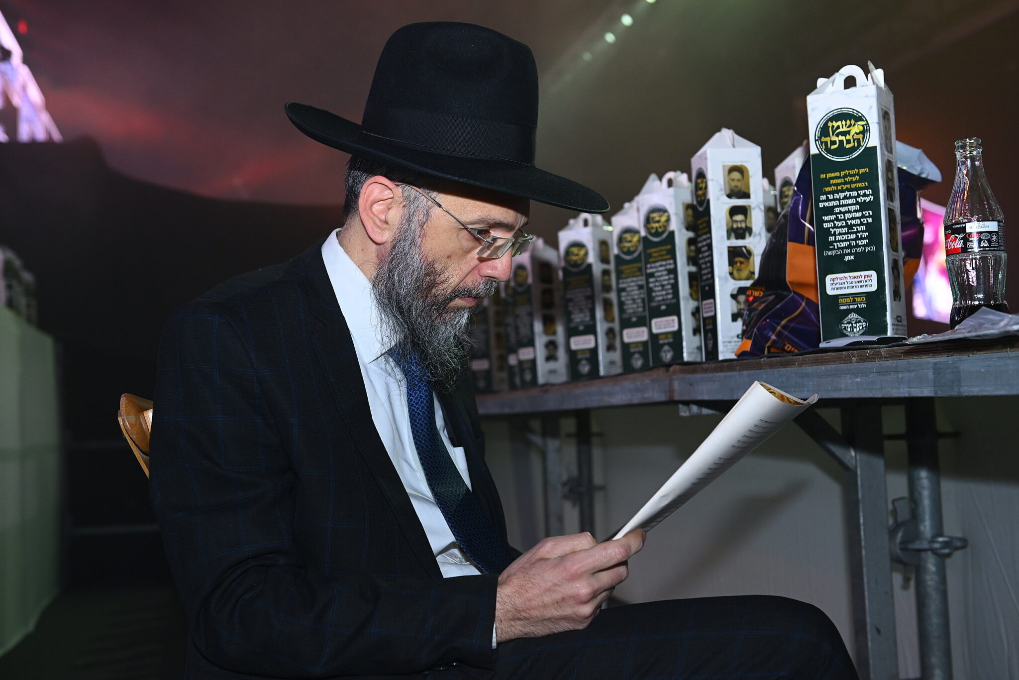 גלריה מרהיבה מהילולת הענק של 'כסא רחמים'